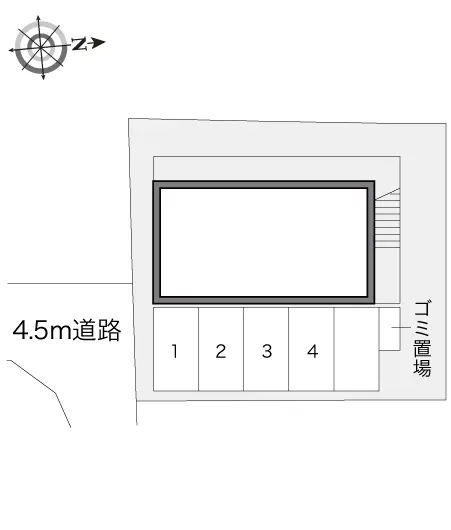 ★手数料０円★相模原市緑区原宿４丁目　月極駐車場（LP）